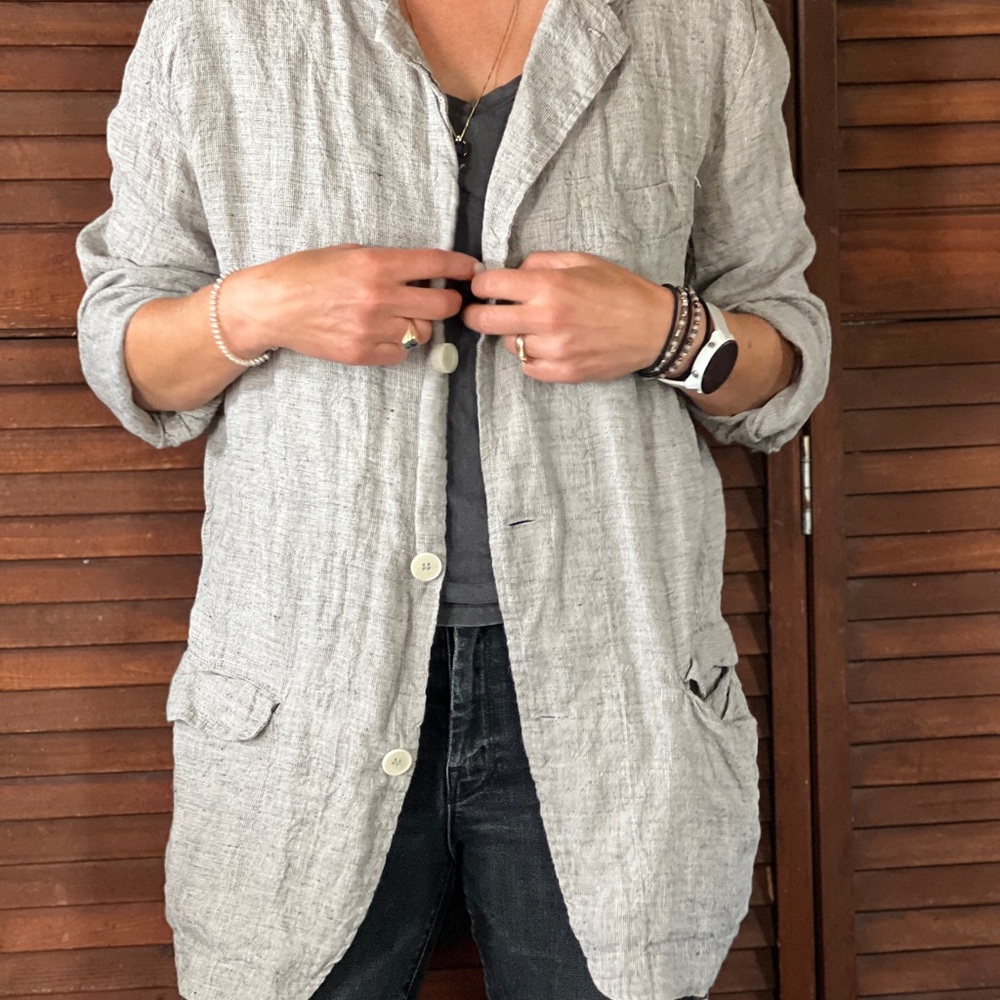 CP Shades Gray Lightweight Shirt Jacket